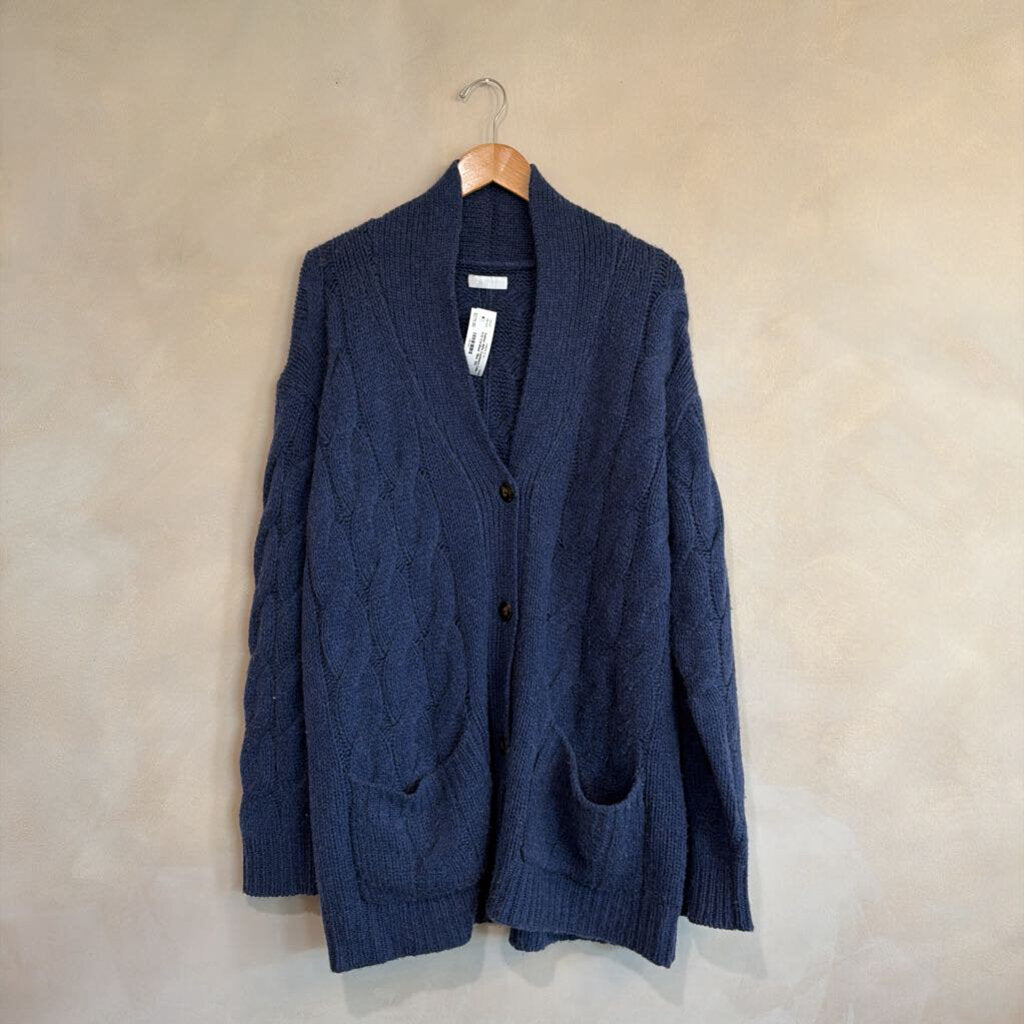 SABLYN, 100% Cashmere Cable Knit Cardigan, 4-10