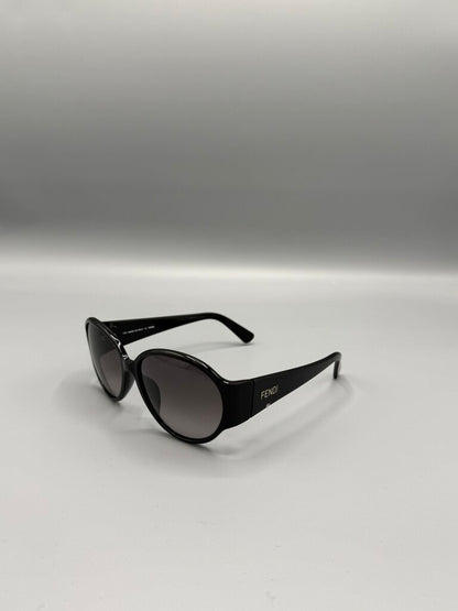 FENDI, Round Sunglasses, Black