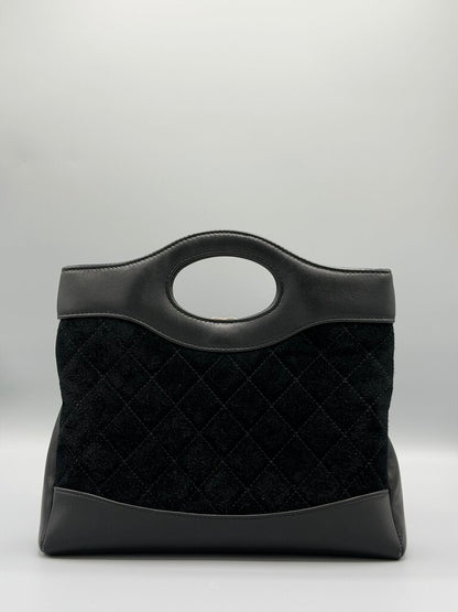 CHANEL Spring 2025 Suede Mini 31 - Black