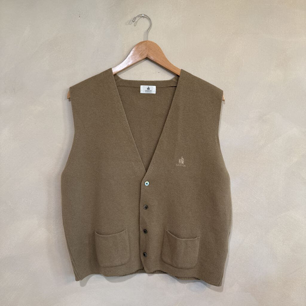 LANVIN, Sweater Vest with Buttons, N/S