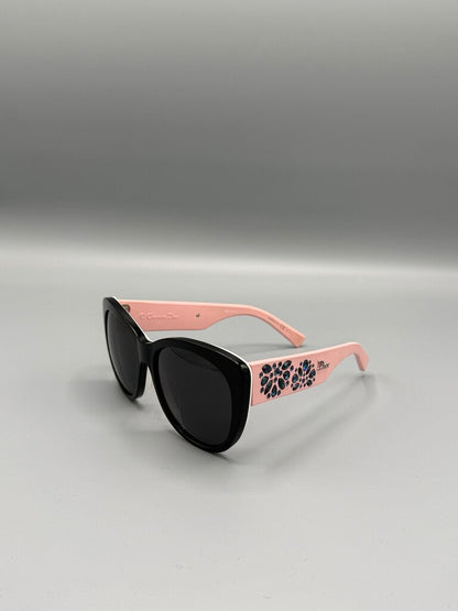 Cat-Eye Sunnies with Pink Jewel Sides