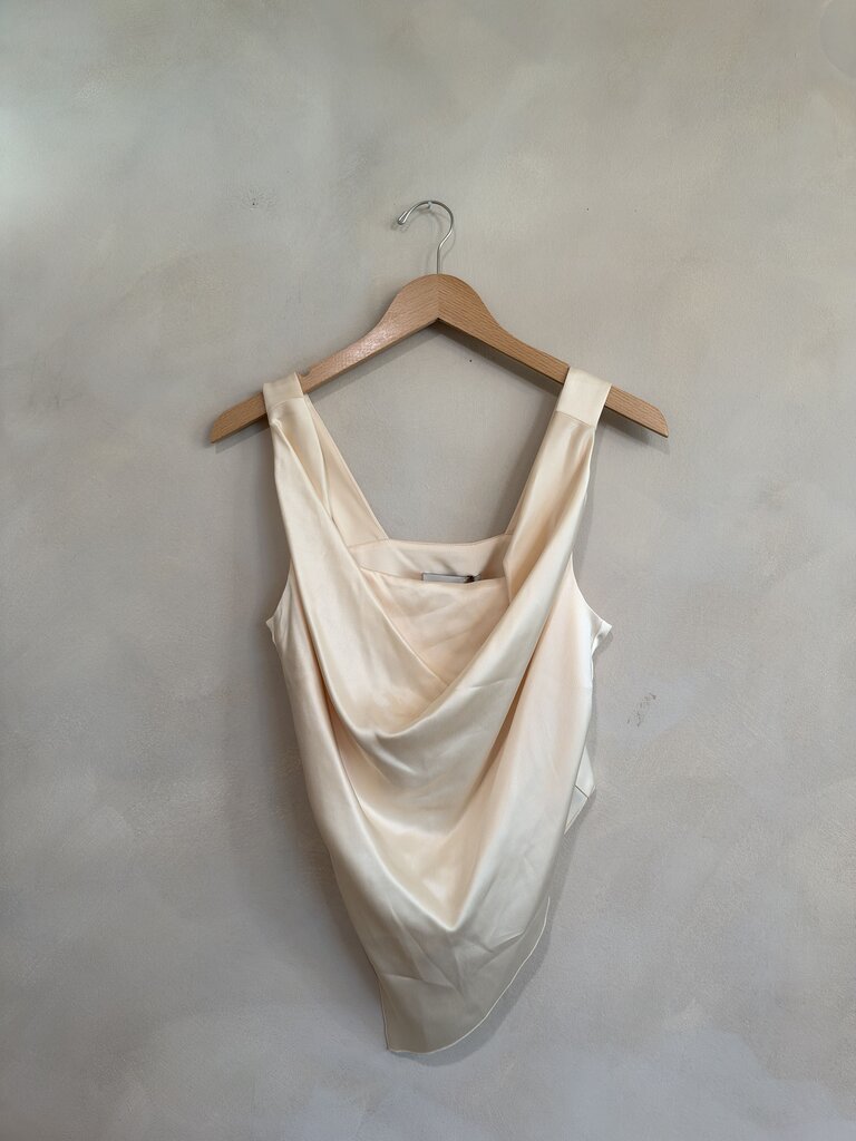 NANUSHKA, Silk Gather Front Tank, S