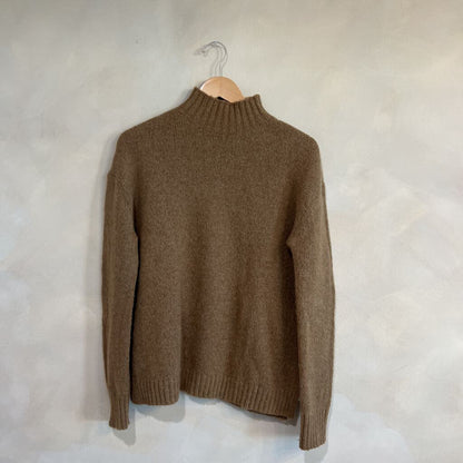 JENNI KAYNE, Alpaca Wool Blend Turtleneck Sweater, M