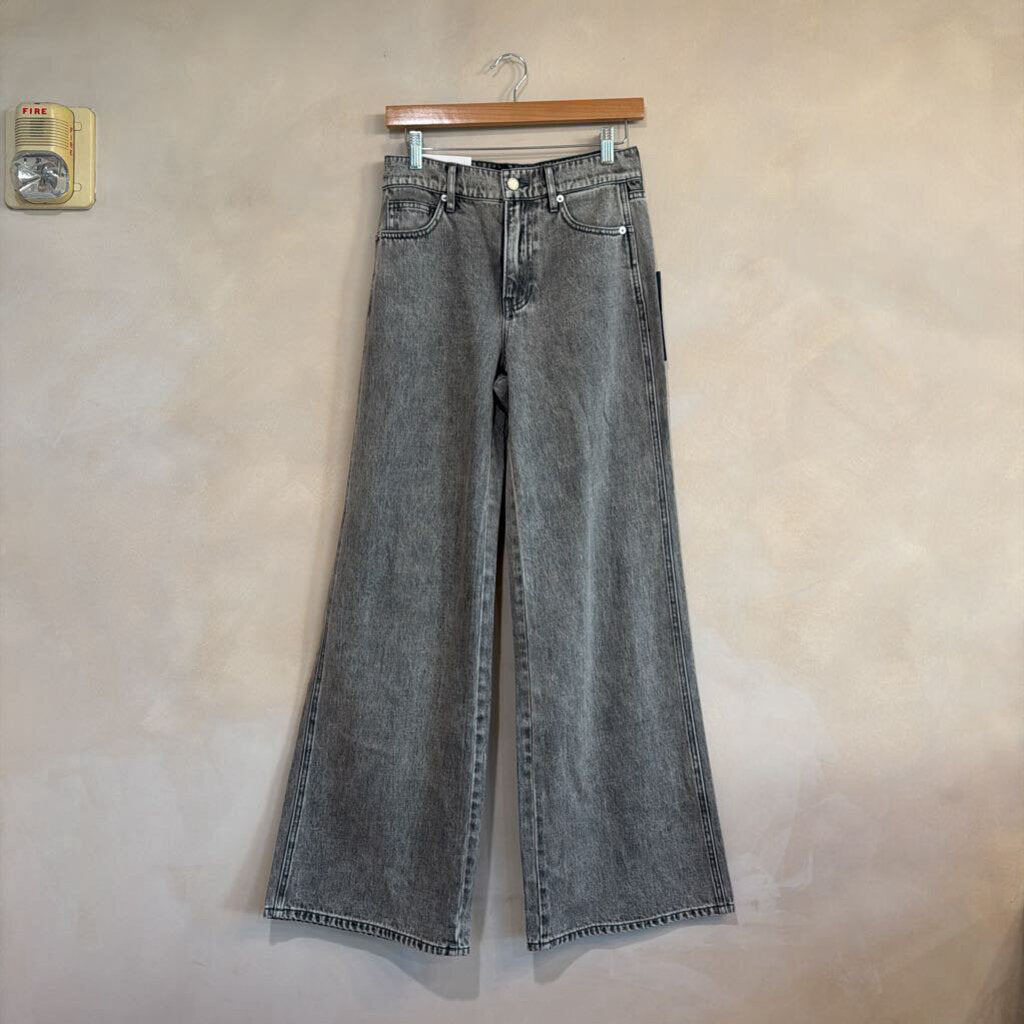 VERONICA BEARD, Kasey Mid Rise Wide Leg Jeans, 26