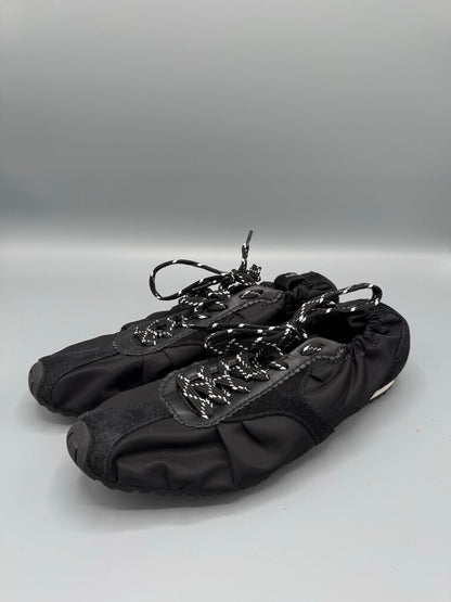 Nylon and Suede Low Sneaker Sz 8.5
