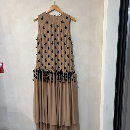Drop Waist Embellished Slvls Dress sz 4