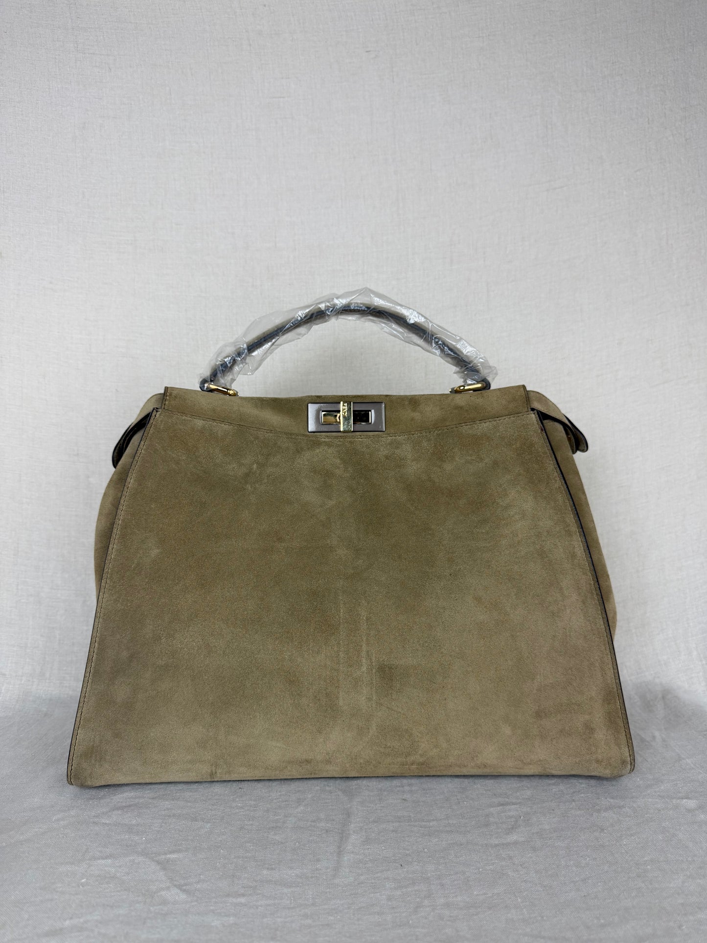 Fendi Suede Peekaboo- Brown