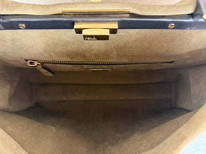 Fendi Suede Peekaboo- Brown