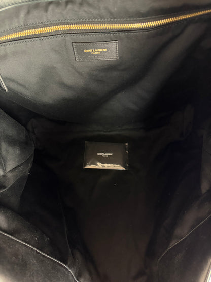 Saint Laurent Icare Quilted Leather Maxi Tote MSRP $5100- Black