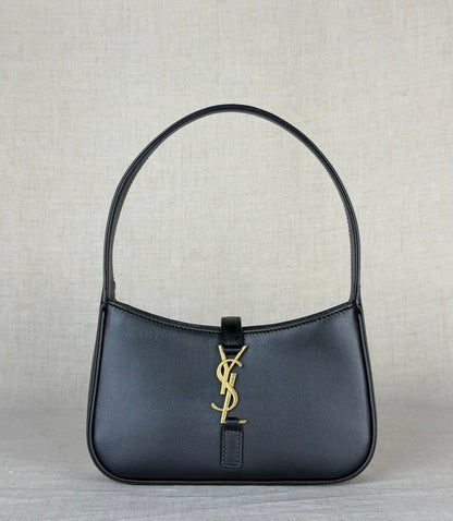 YSL Le 5 A 7 Mini Shoulder Bag- Black