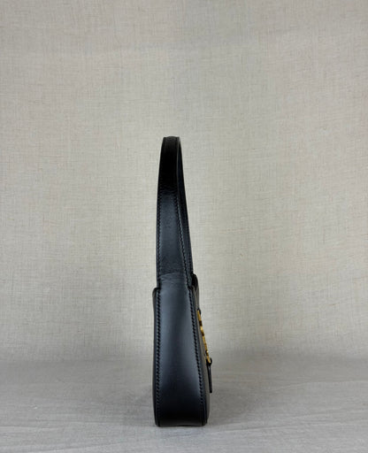 YSL Le 5 A 7 Mini Shoulder Bag- Black