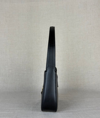 YSL Le 5 A 7 Mini Shoulder Bag- Black