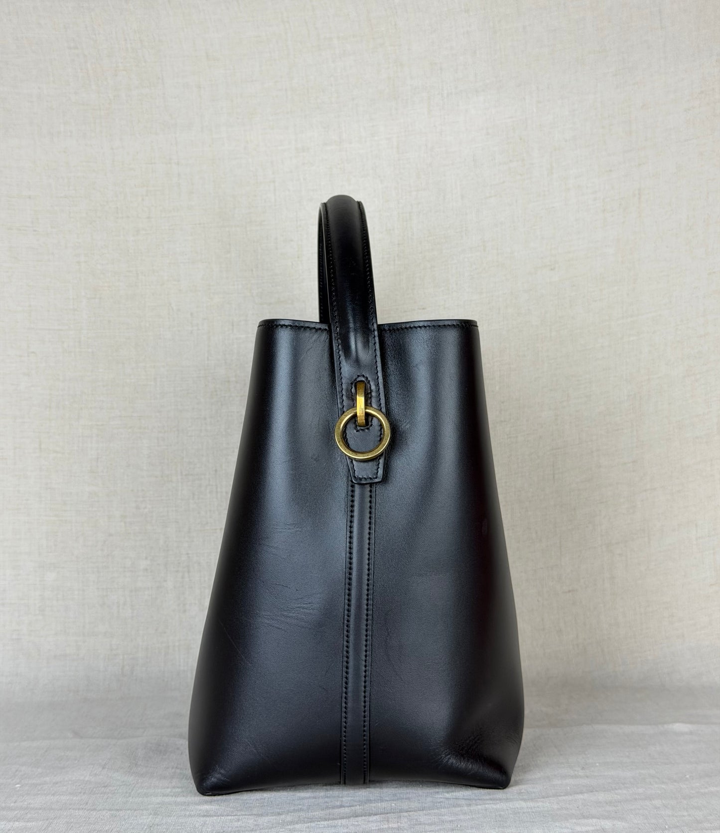 YSL Le 37 Bucket Bag- Black