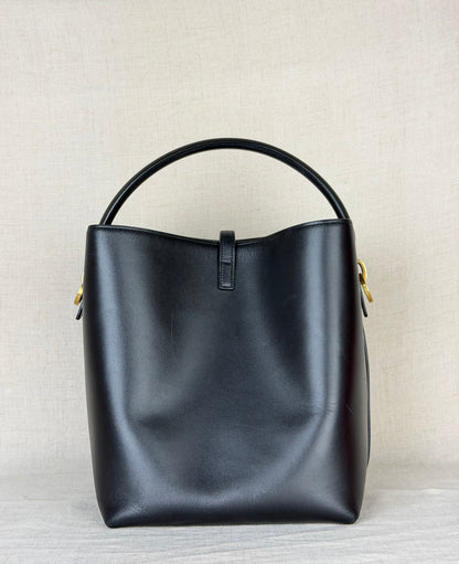 YSL Le 37 Bucket Bag- Black