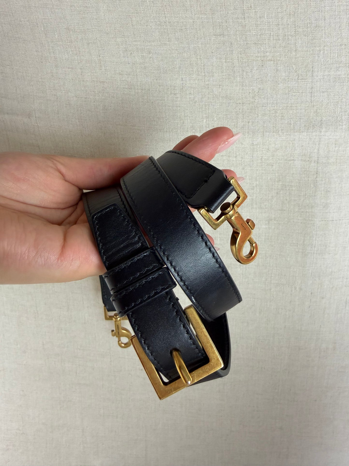 YSL Le 37 Bucket Bag- Black
