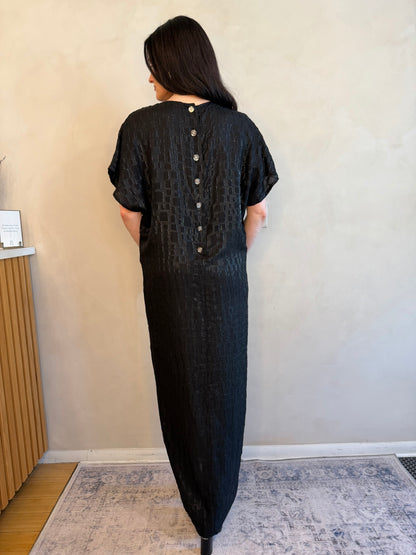 Chanel Resort 2024 Crepe Dress - Black