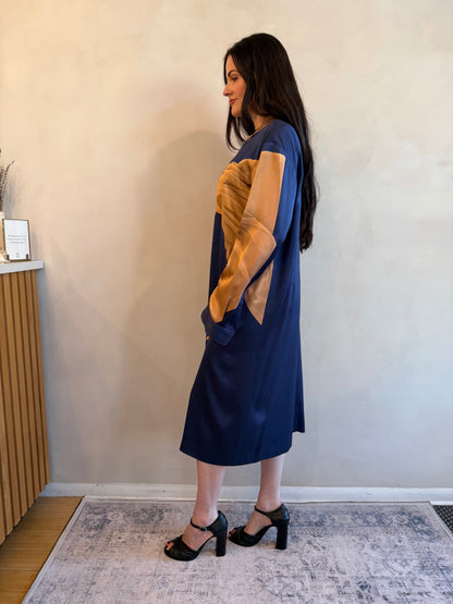 Dries Van Noten Silk Formal - Blue