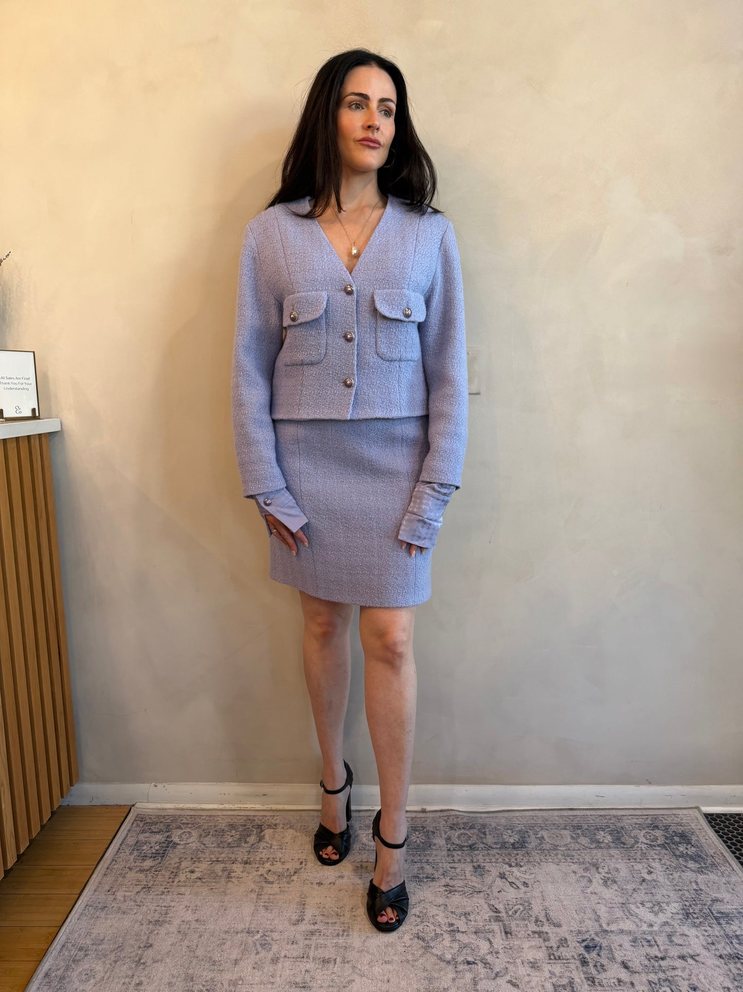 Chanel Spring 2024 Tweed Jacket - Lavender