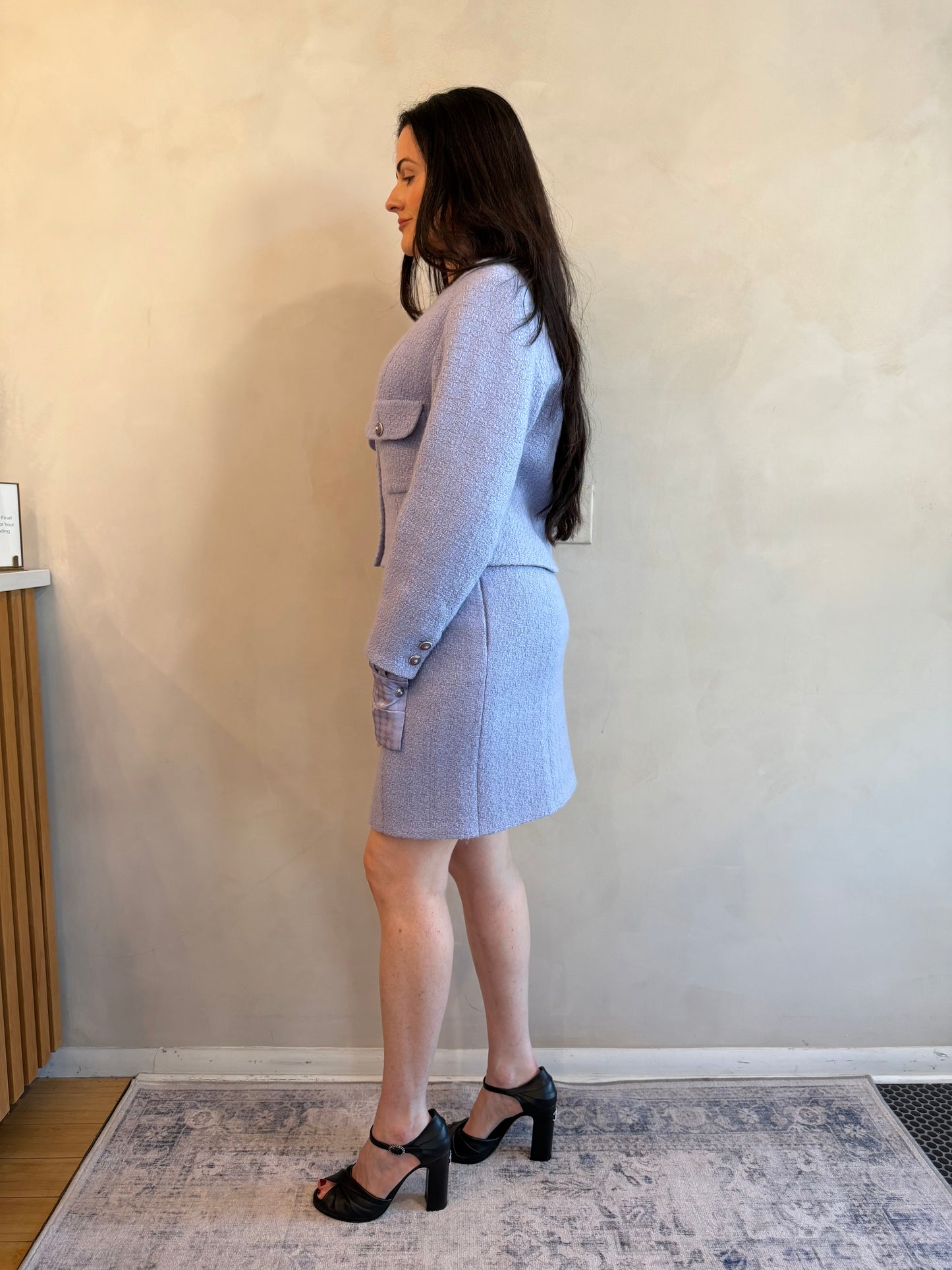 Chanel Spring 2024 Tweed Jacket - Lavender