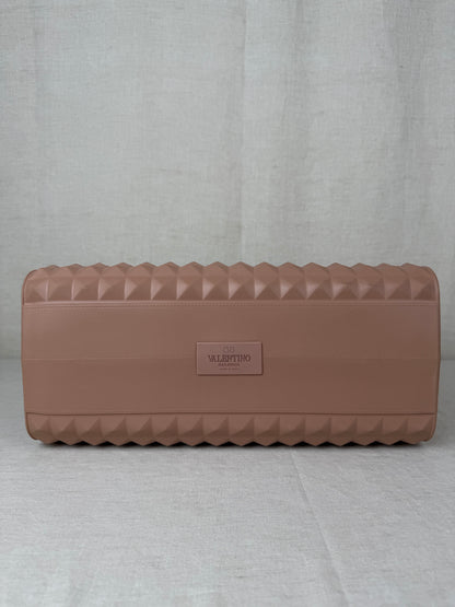 Valentino Le Troisieme Rubber Tote - Tan