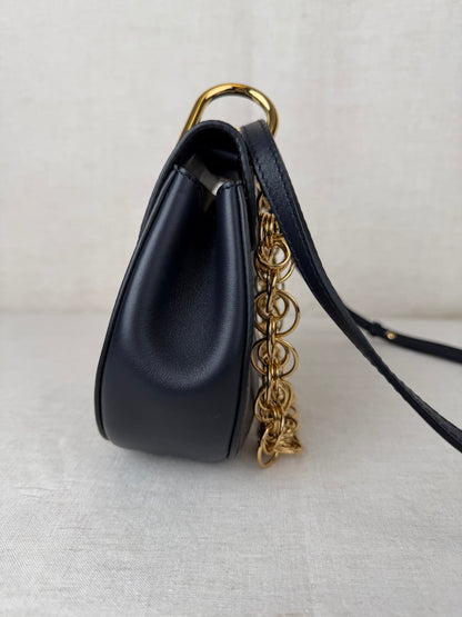 Chloe Little Horses Mini Drew - Black
