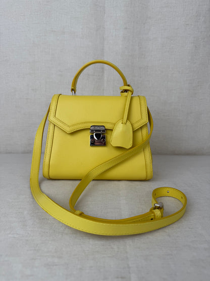Mark Cross Top Handle - Yellow