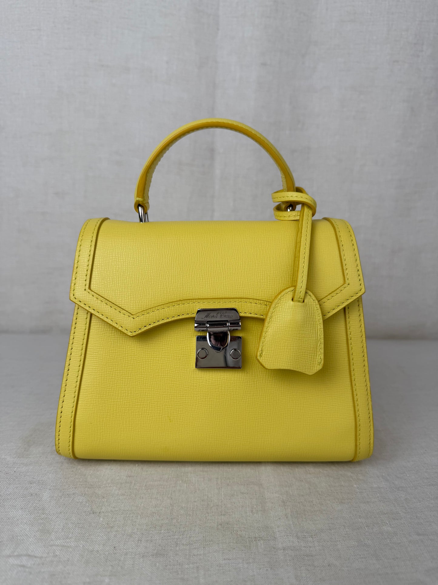 Mark Cross Top Handle - Yellow