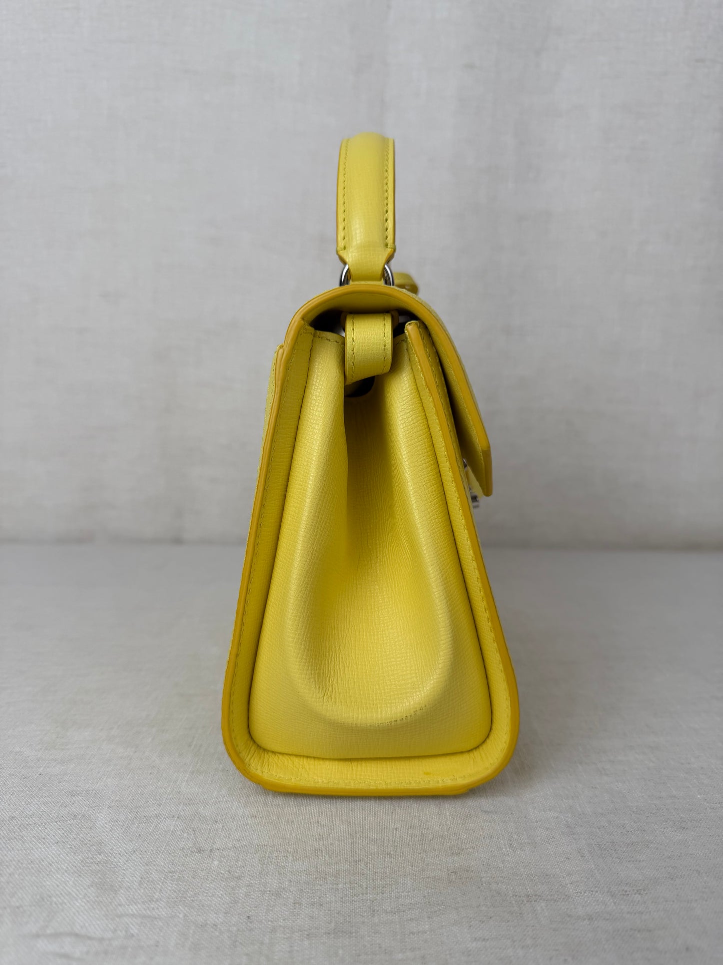 Mark Cross Top Handle - Yellow