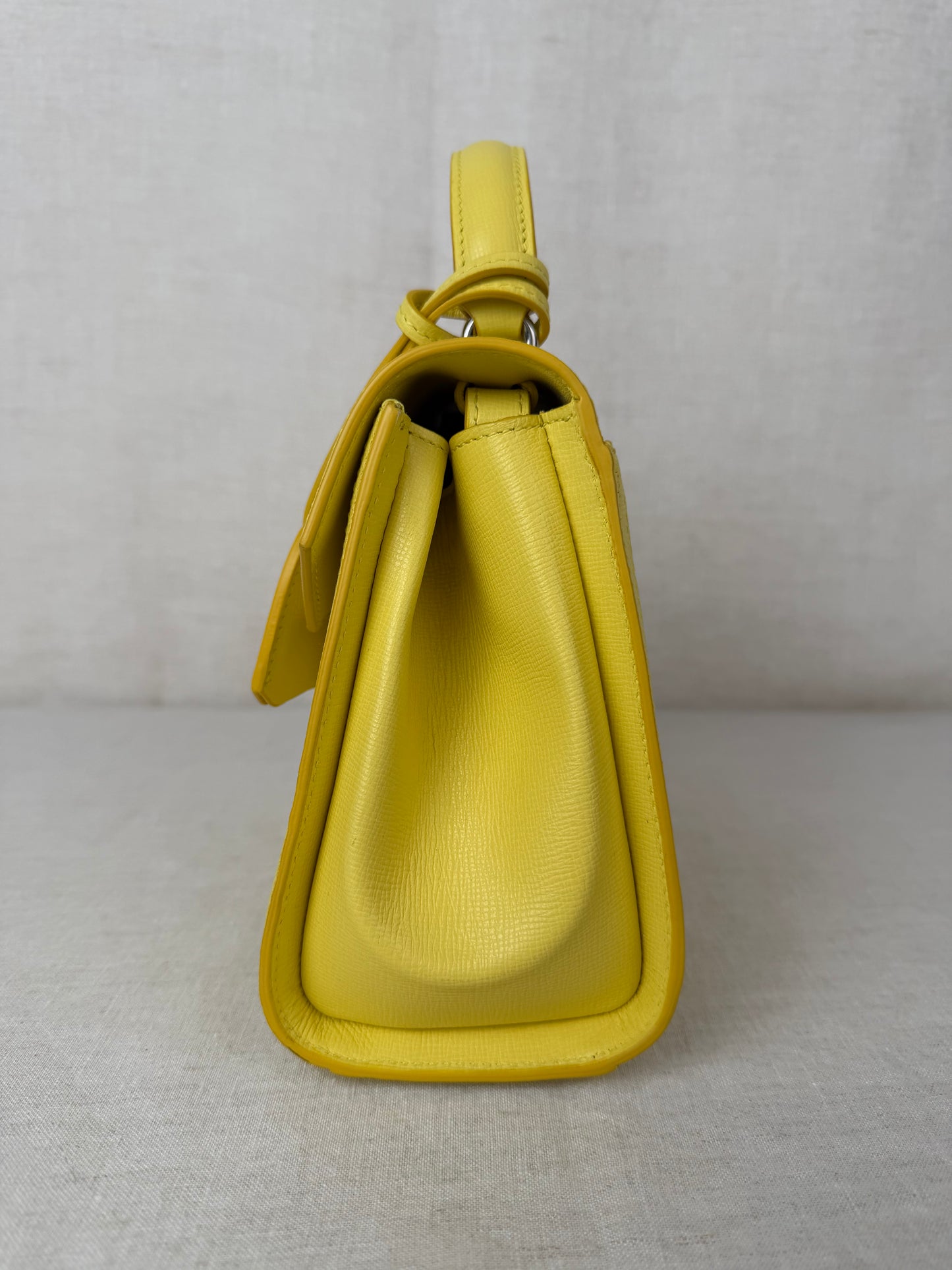 Mark Cross Top Handle - Yellow
