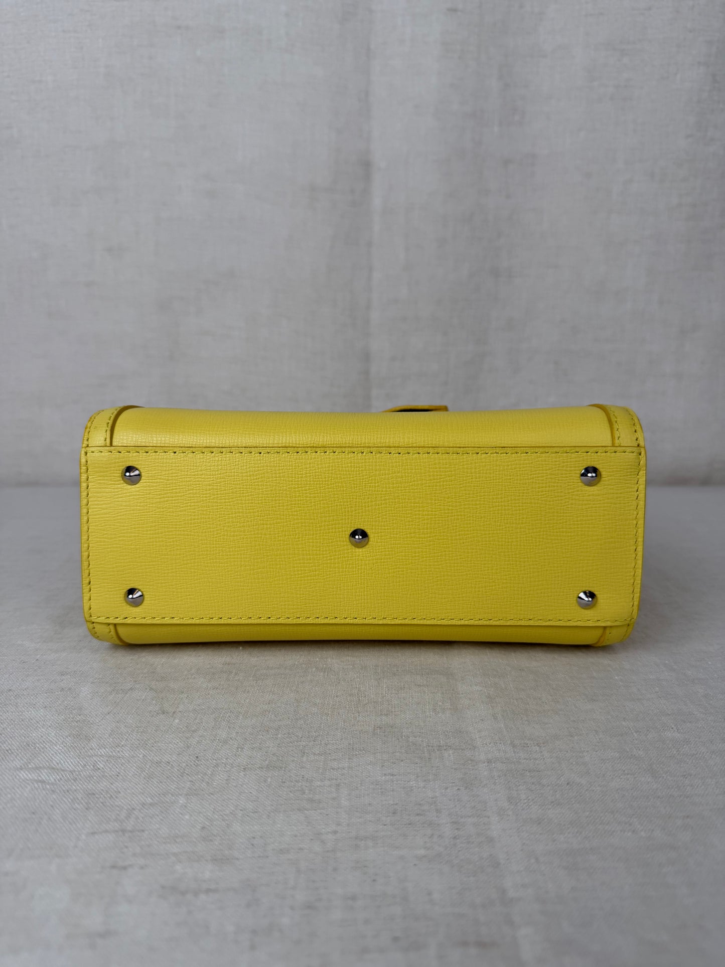 Mark Cross Top Handle - Yellow