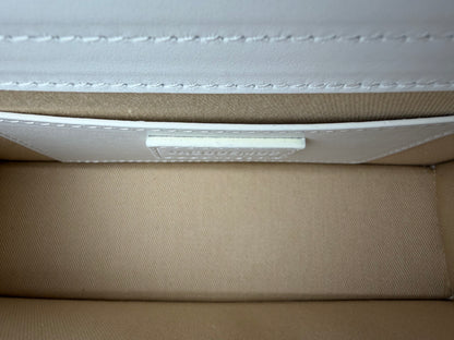 Jacquemus LeGrand Bambino Leather Bag- White