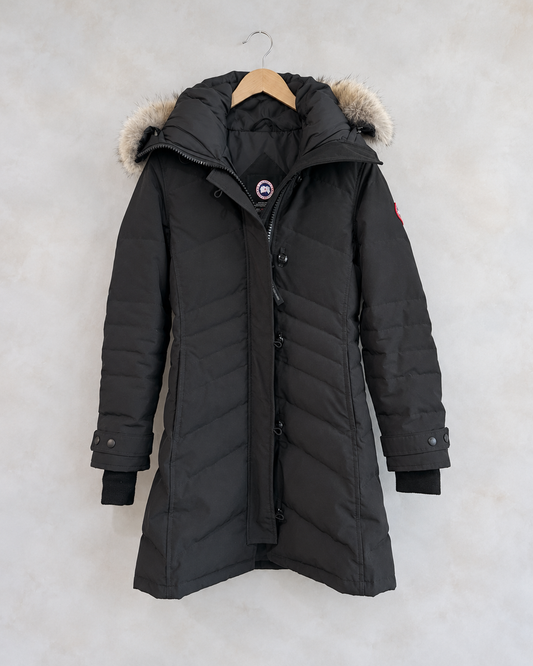 CANADA GOOSE, Long Puffer Coat with Hood, S