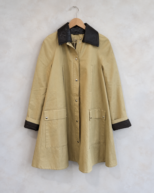 CORDERA, Jacket with Leather Collar, N/S