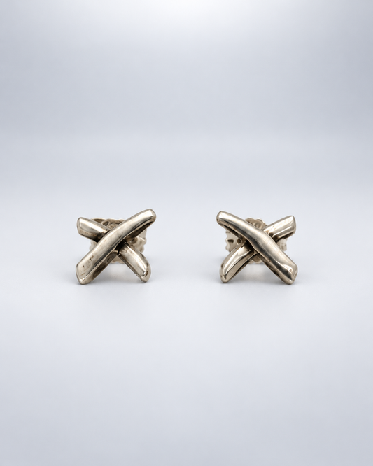 TIFFANY & CO, Paloma Picasso Graffiti X Earrings