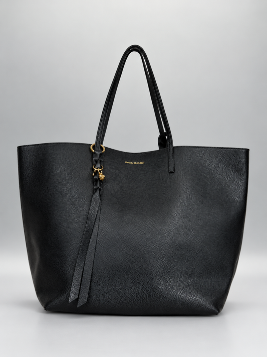 ALEXANDER MCQUEEN Skull Tote - Black