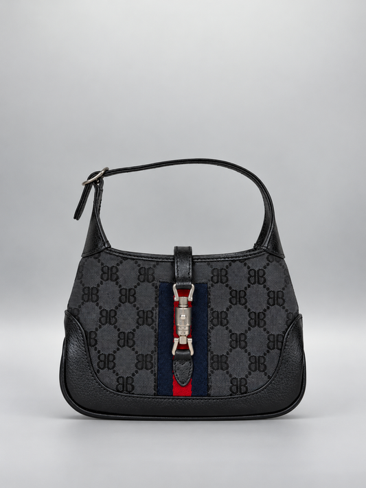GUCCI x BALENCIAGA GG Supreme Shoulder Bag