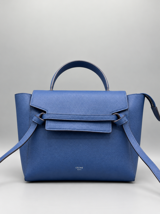 CELINE Micro Belt Bag - Blue