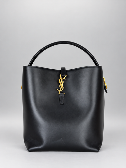 SAINT LAURENT  Le 37 Bucket Bag- Black
