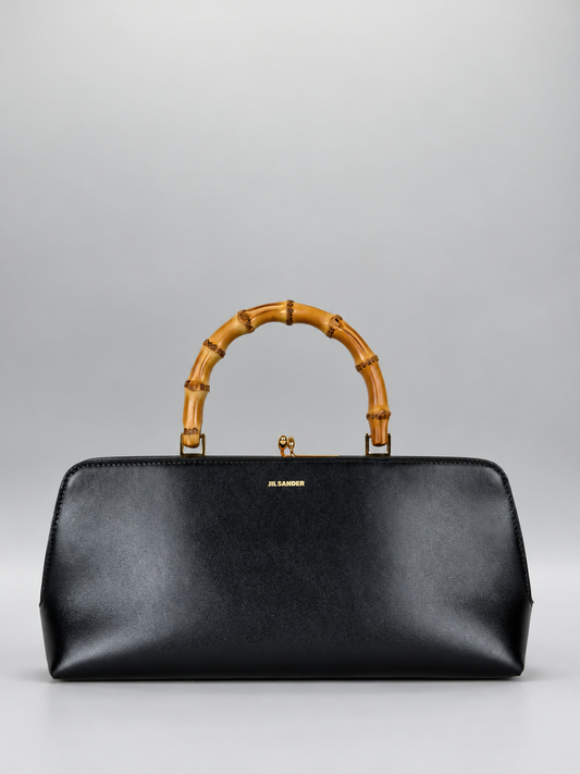 JIL SANDER Goji Bamboo Mini Bag - Black