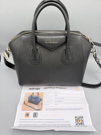 GIVENCHY, Small Antigona Bag, Black