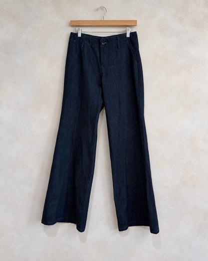 LEVI'S, Blue Tab Japanese Trouser Jeans, 25 on a wooden hanger