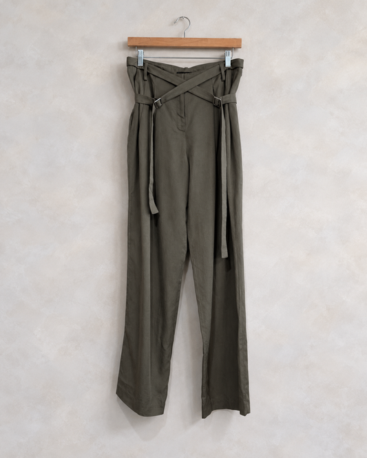 KITH, Strap Waist Trousers, 2 on a wooden hanger