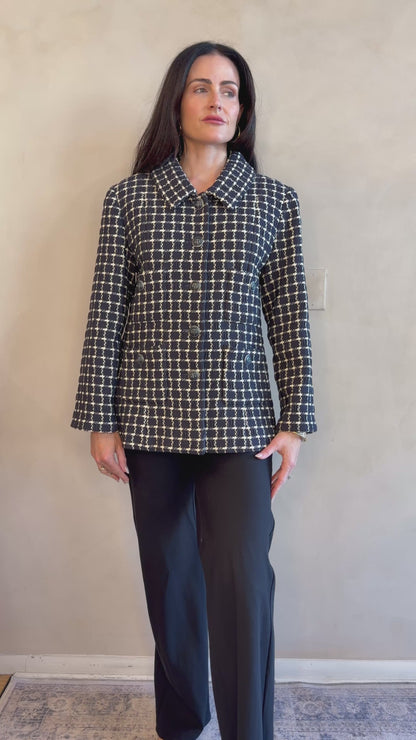 Chanel 18A 2018 Paris-Hamburg Jacket - Navy