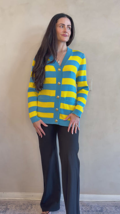 Gucci Cardigan Striped w/ Pikarar Collab