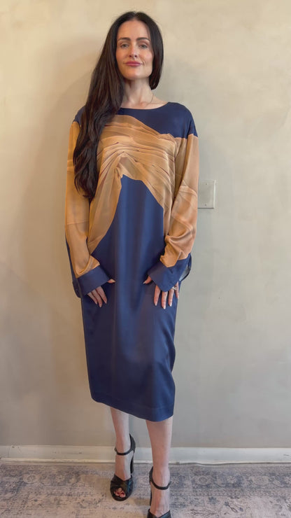 Dries Van Noten Silk Formal - Blue