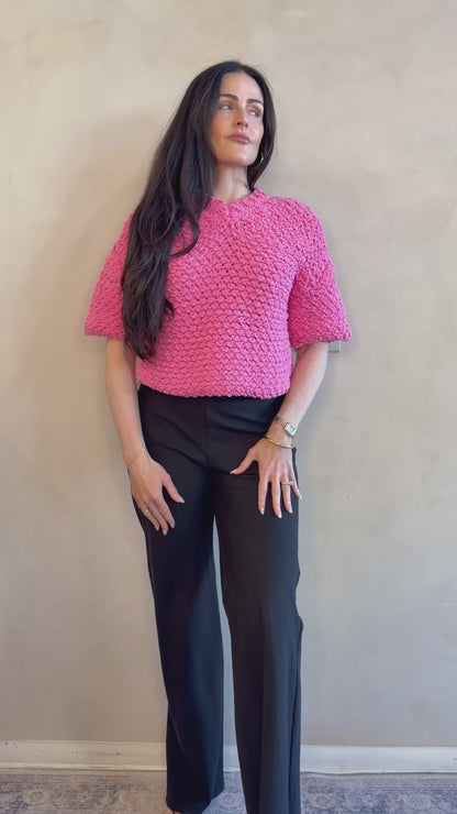 Bottega Veneta Chenille Sweater - Pink