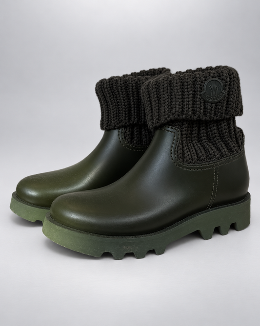 MONCLER Ginette Rain Boots Size 36 — original merchandise photograph